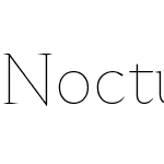 Nocturne Serif