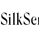 Silk Serif Condensed