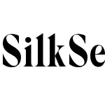 Silk Serif Condensed