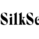 Silk Serif Condensed