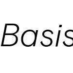 Basis Grotesque Pro