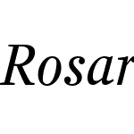 Rosart Regular