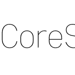 Core Sans DS