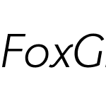 Fox Grotesque Pro