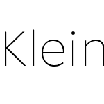 Klein Text