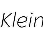 Klein Text