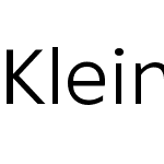 Klein Text