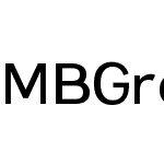 MB Grotesk