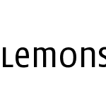 Lemon Sans Unicase