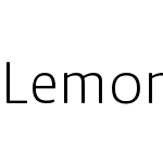 Lemon Sans Rounded