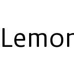 Lemon Sans Rounded