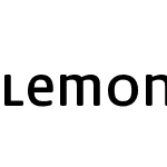 Lemon Sans Rounded Unicase