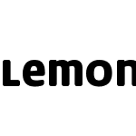 Lemon Sans Rounded Unicase