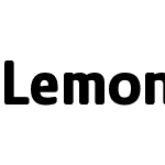 Lemon Sans Rounded