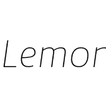 Lemon Sans Rounded