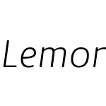 Lemon Sans Rounded