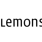 Lemon Sans Rounded Unicase