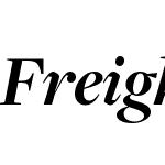 FreightDispProBold-Italic