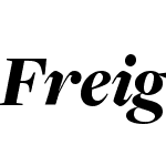 FreightDispProBlack-Italic