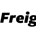 FreightSansProBlack-Italic