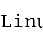 Linux Libertine Mono