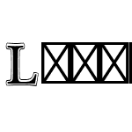Linux Libertine Initials