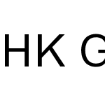 HK Grotesk