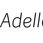 Adelle Sans CYR