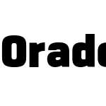 Oradour Condensed TEST Black