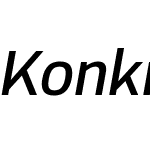 Konkret Grotesk Pro