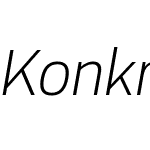 Konkret Grotesk Pro