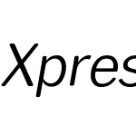 Xpress Rounded