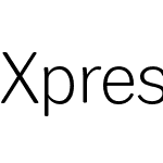 Xpress Rounded