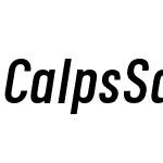 Calps Sans Slim