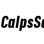 Calps Sans Slim