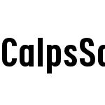 Calps Sans Slim