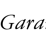 Garamond Antiqua Pro