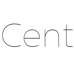 CentraleSansW00-Hairline
