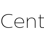 CentraleSansW00-Thin