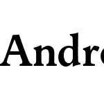 Andron Mega Corpus SemiBold