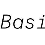 Basis Grotesque Mono Pro