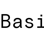 Basis Grotesque Mono Pro