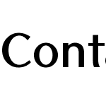 Contax Sans