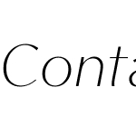 Contax Sans