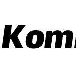 Kommon Grotesk