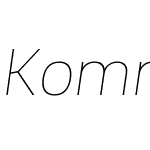 Kommon Grotesk