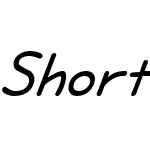 Short Hand