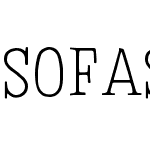 Sofa Serif Hand