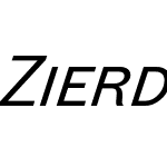 Zierde Grotesk