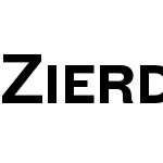 Zierde Grotesk